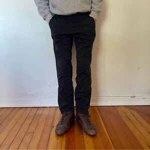 Moncler Gamme Bleu Black Slim Chinos